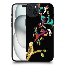 בשידור חי עם שיר כיסוי מגן סליקון מעוצב ל Apple iPhone 15 Plus סקרין מובייל