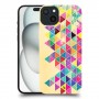 ניאון רומבס כיסוי מגן סליקון מעוצב ל Apple iPhone 15 Plus סקרין מובייל