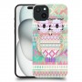 ינשוף נחמד כיסוי מגן סליקון מעוצב ל Apple iPhone 15 Plus סקרין מובייל