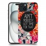 לאף אחד לא הספיק זמן כיסוי מגן סליקון מעוצב ל Apple iPhone 15 Plus סקרין מובייל