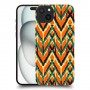 אגומטריה כתומה כיסוי מגן סליקון מעוצב ל Apple iPhone 15 Plus סקרין מובייל