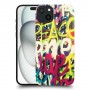 אהבת שלום כיסוי מגן סליקון מעוצב ל Apple iPhone 15 Plus סקרין מובייל