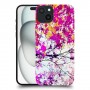 סתיו סגול כיסוי מגן סליקון מעוצב ל Apple iPhone 15 Plus סקרין מובייל