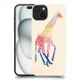 ג'ירפה קשת כיסוי מגן סליקון מעוצב ל Apple iPhone 15 Plus סקרין מובייל