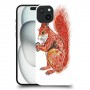 Squirell עשיר כיסוי מגן סליקון מעוצב ל Apple iPhone 15 Plus סקרין מובייל