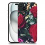 ורדים, ורדים כיסוי מגן סליקון מעוצב ל Apple iPhone 15 Plus סקרין מובייל