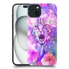 חתול מושלג כיסוי מגן סליקון מעוצב ל Apple iPhone 15 Plus סקרין מובייל