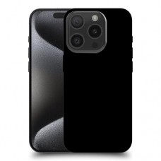שחור כיסוי מגן סליקון מעוצב ל Apple iPhone 15 Pro סקרין מובייל