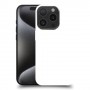 לבן כיסוי מגן סליקון מעוצב ל Apple iPhone 15 Pro סקרין מובייל