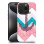גיאומטריה של עוגן כיסוי מגן סליקון מעוצב ל Apple iPhone 15 Pro סקרין מובייל