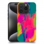אקוורל ניאון כיסוי מגן סליקון מעוצב ל Apple iPhone 15 Pro סקרין מובייל
