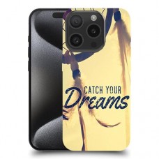 לתפוס את החלומות שלך כיסוי מגן סליקון מעוצב ל Apple iPhone 15 Pro סקרין מובייל