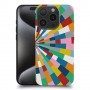 קלידוסקופ צבעוני כיסוי מגן סליקון מעוצב ל Apple iPhone 15 Pro סקרין מובייל