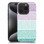 נקודות צבעוניות כיסוי מגן סליקון מעוצב ל Apple iPhone 15 Pro סקרין מובייל