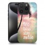 מצא אושר כיסוי מגן סליקון מעוצב ל Apple iPhone 15 Pro סקרין מובייל
