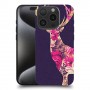 פלנל דיר כיסוי מגן סליקון מעוצב ל Apple iPhone 15 Pro סקרין מובייל