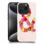 פרח ו כיסוי מגן סליקון מעוצב ל Apple iPhone 15 Pro סקרין מובייל