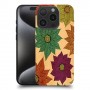 פרח בחיים כיסוי מגן סליקון מעוצב ל Apple iPhone 15 Pro סקרין מובייל