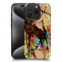 נערת זוהר כיסוי מגן סליקון מעוצב ל Apple iPhone 15 Pro סקרין מובייל