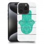 יד ירוקה כיסוי מגן סליקון מעוצב ל Apple iPhone 15 Pro סקרין מובייל