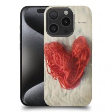 הלב הוא לנצח שלך כיסוי מגן סליקון מעוצב ל Apple iPhone 15 Pro סקרין מובייל