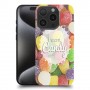 אני רוצה ממתקים כיסוי מגן סליקון מעוצב ל Apple iPhone 15 Pro סקרין מובייל