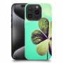 מזל תלתן כיסוי מגן סליקון מעוצב ל Apple iPhone 15 Pro סקרין מובייל