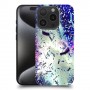 גשם מתכת כיסוי מגן סליקון מעוצב ל Apple iPhone 15 Pro סקרין מובייל