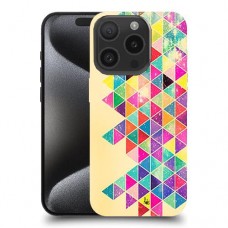 ניאון רומבס כיסוי מגן סליקון מעוצב ל Apple iPhone 15 Pro סקרין מובייל