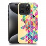 ניאון רומבס כיסוי מגן סליקון מעוצב ל Apple iPhone 15 Pro סקרין מובייל