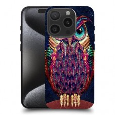 ינשוף הלילה כיסוי מגן סליקון מעוצב ל Apple iPhone 15 Pro סקרין מובייל