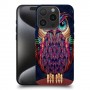 ינשוף הלילה כיסוי מגן סליקון מעוצב ל Apple iPhone 15 Pro סקרין מובייל