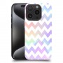 גיאומטריה פסטלית כיסוי מגן סליקון מעוצב ל Apple iPhone 15 Pro סקרין מובייל