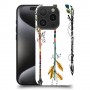 חצי עץ כיסוי מגן סליקון מעוצב ל Apple iPhone 15 Pro סקרין מובייל