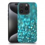 יהלומי טורקיז כיסוי מגן סליקון מעוצב ל Apple iPhone 15 Pro סקרין מובייל