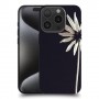 פרח לבן כיסוי מגן סליקון מעוצב ל Apple iPhone 15 Pro סקרין מובייל