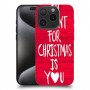 אתה לחג המולד כיסוי מגן סליקון מעוצב ל Apple iPhone 15 Pro סקרין מובייל