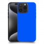 כחול כיסוי מגן סליקון מעוצב ל Apple iPhone 15 Pro Max סקרין מובייל