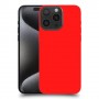 אדום כיסוי מגן סליקון מעוצב ל Apple iPhone 15 Pro Max סקרין מובייל