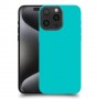 טורקיז כיסוי מגן סליקון מעוצב ל Apple iPhone 15 Pro Max סקרין מובייל