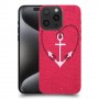 עגן את ליבי כיסוי מגן סליקון מעוצב ל Apple iPhone 15 Pro Max סקרין מובייל
