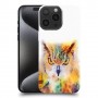 ינשוף אקאורל כיסוי מגן סליקון מעוצב ל Apple iPhone 15 Pro Max סקרין מובייל