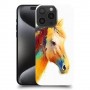 סוס אקוורל כיסוי מגן סליקון מעוצב ל Apple iPhone 15 Pro Max סקרין מובייל