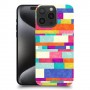 לבנים צבעוניות כיסוי מגן סליקון מעוצב ל Apple iPhone 15 Pro Max סקרין מובייל