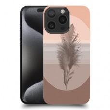 נוצה על החוף כיסוי מגן סליקון מעוצב ל Apple iPhone 15 Pro Max סקרין מובייל