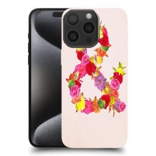 פרח ו כיסוי מגן סליקון מעוצב ל Apple iPhone 15 Pro Max סקרין מובייל