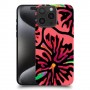 פרחים ויטראז ' כיסוי מגן סליקון מעוצב ל Apple iPhone 15 Pro Max סקרין מובייל
