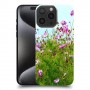 פרחים בשדה כיסוי מגן סליקון מעוצב ל Apple iPhone 15 Pro Max סקרין מובייל