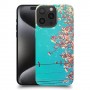 פרחים בשמיים כיסוי מגן סליקון מעוצב ל Apple iPhone 15 Pro Max סקרין מובייל