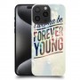 צעיר לנצח כיסוי מגן סליקון מעוצב ל Apple iPhone 15 Pro Max סקרין מובייל